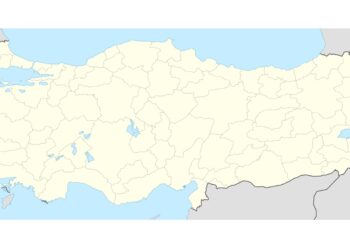 Türkiye Fiziki, Siyasi Haritaları