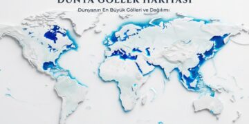Dünya Göller Haritası