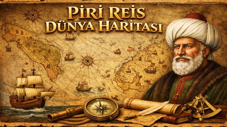 Piri Reeis Pîrî Reis Dünya Haritası – Coğrafya