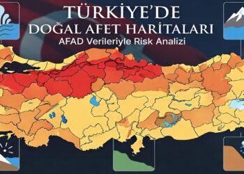 Türkiye’de Doğal Afet Haritaları