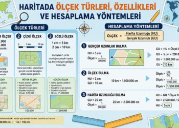 Haritada Ölçek Türleri, Özellikleri ve Hesaplama Yöntemleri